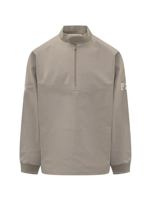 FEAR OF GOD ESSENTIALS half-zip track jacket Neutrals RW00297
