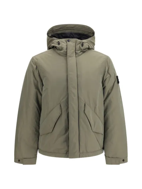 Stone Island 4100010 micro twill jacket Green L2S154100010S0A26