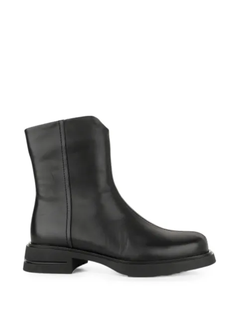 LINDA BAUMANN side-zip leather boots Black 6044252067