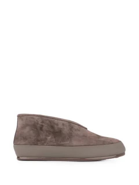 LINDA BAUMANN suede slip-on sneakers Brown 6044252093