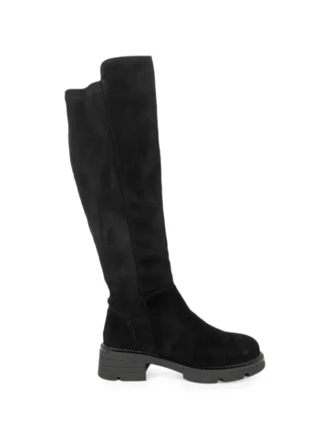 LINDA BAUMANN knee-high lug-sole boots Black 6044252095