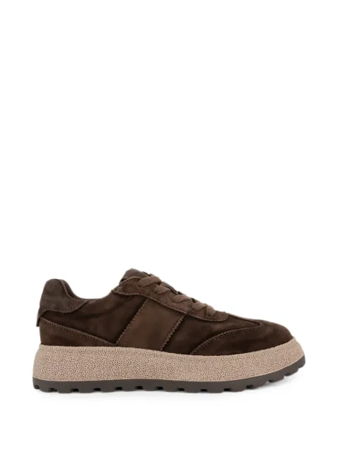 LINDA BAUMANN suede platform sneakers Brown 6044252034