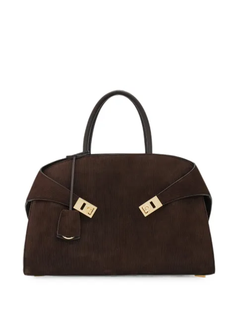 Ferragamo Hug handbag (L) Brown 785776
