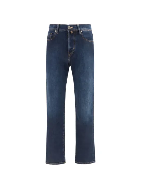 Jacob Cohën Edo logo-patch jeans Blue JUMQE031032S4369