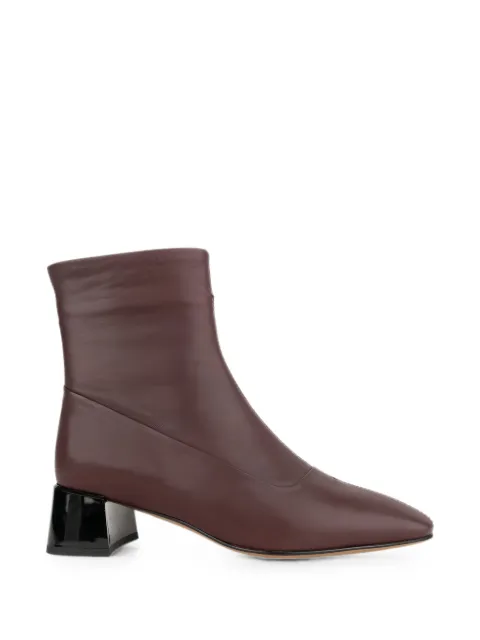 LINDA BAUMANN block-heel ankle boots Purple 6044252090