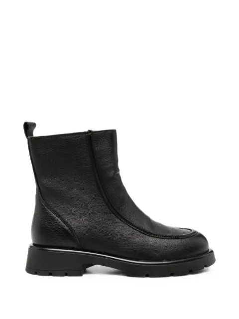 LINDA BAUMANN leather ankle boots Black 6044252050