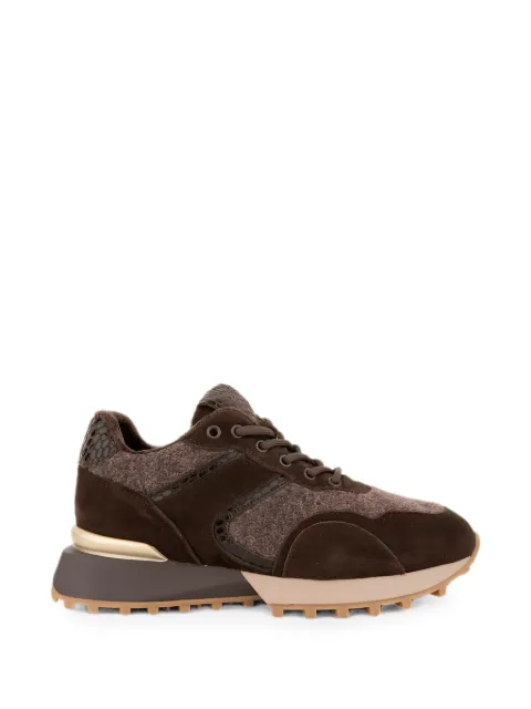 LINDA BAUMANN panelled sneakers Brown 6044252021