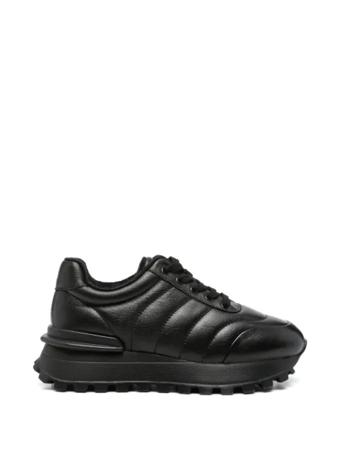 LINDA BAUMANN quilted leather sneakers Black 6044252008