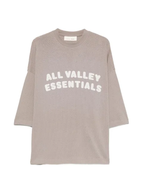 FEAR OF GOD ESSENTIALS Sport Mesh Merch graphic-print T-shirt Neutrals RW00278