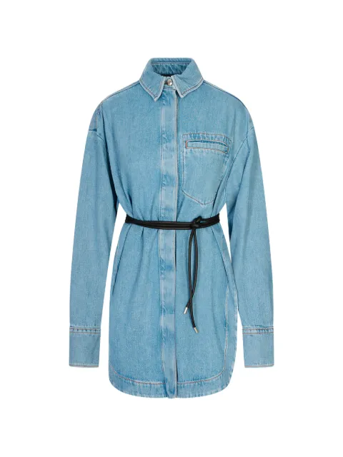 Sportmax belted denim shirt Blue 2622196015