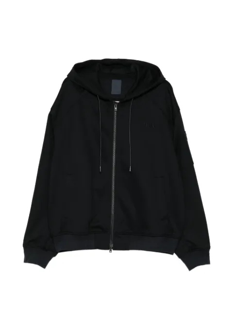 Juun.J zip-up raglan-sleeve hoodie Blue JC6941P02R