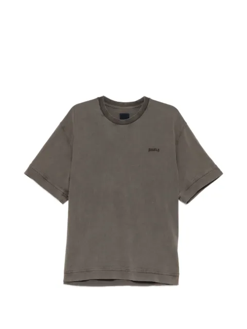 Juun.J logo-embroidered cotton T-shirt Brown JC6742P40D