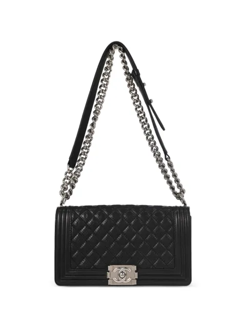 CHANEL Pre-Owned medium 2014 Boy shoulder bag Black 179117
