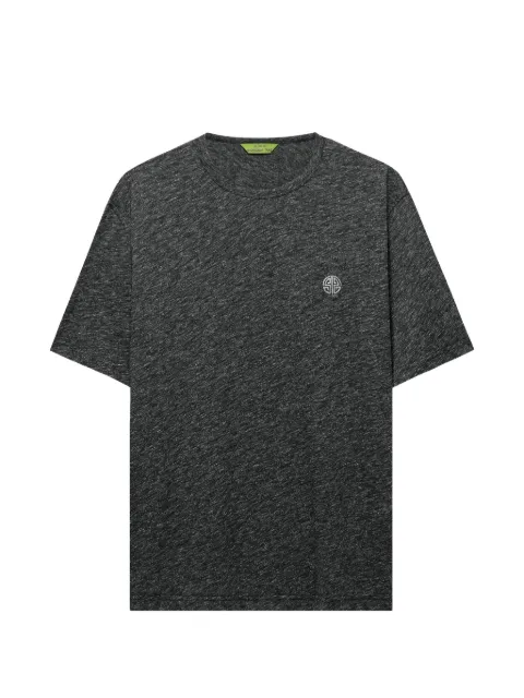 Shanghai Tang Shou embroidered T-shirt Grey B3MRI139IT