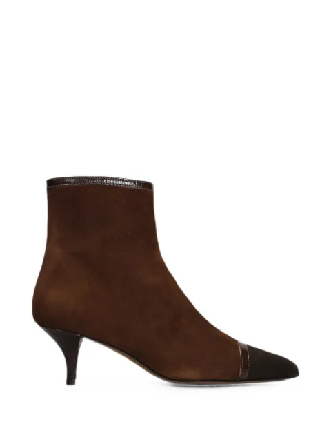 Roberto Festa Serelit two-tone pointed-toe ankle boots Brown SERELIT