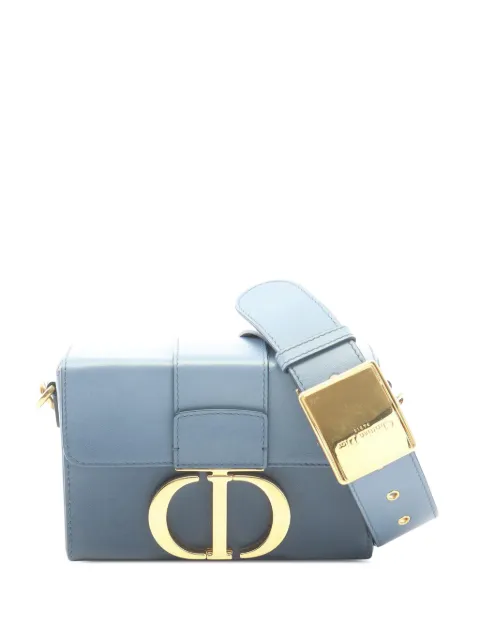 Christian Dior Pre-Owned 2020 Leather 30 Montaigne Box Bag crossbody bag Blue Q3SWGLZICV4GMLO5