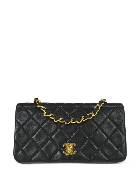 CHANEL Pre-Owned 1990 quilted shoulder bag Black 179125