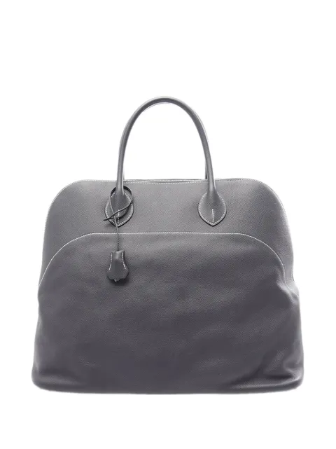 Hermès Pre-Owned 2015 Epsom Bolide Relax 45 travel bag Blue MSETXFMGNUAMXBB8