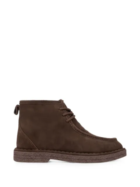 LINDA BAUMANN lace-up suede ankle boots Brown 6044252038