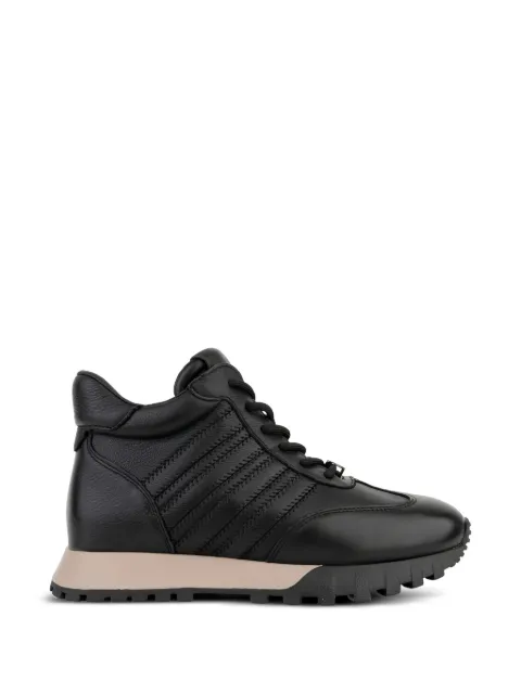 LINDA BAUMANN quilted high-top sneakers Black 6044252013
