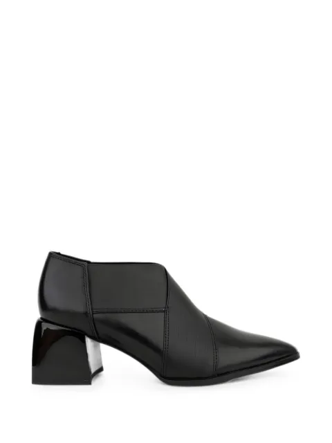 LINDA BAUMANN panelled block-heel pumps Black 6044252087