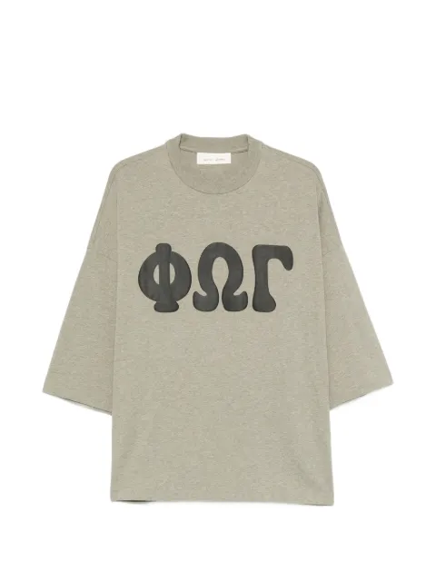 FEAR OF GOD ESSENTIALS Merch graphic-print boxy-fit T-shirt Grey RW00383