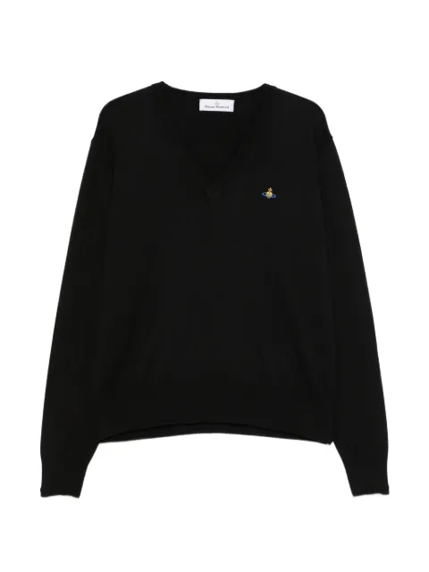 Vivienne Westwood Mark V-neck jumper Black 27010037Y001V
