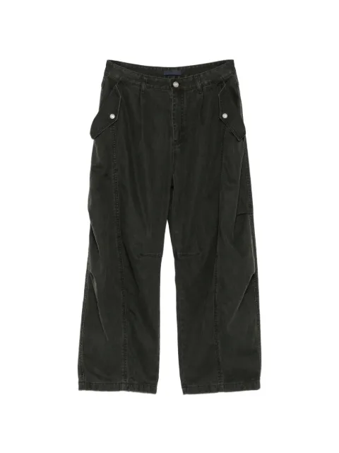 Juun.J logo-patch jeans Black JC6921PD1H
