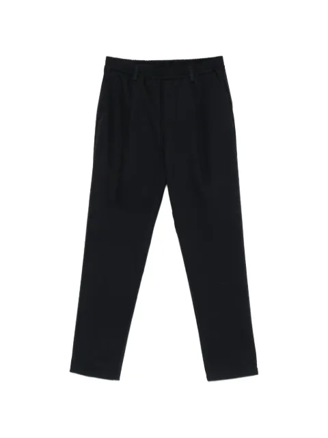 Eleventy elasticated-waistband trousers Black N75PANN15TET0L004