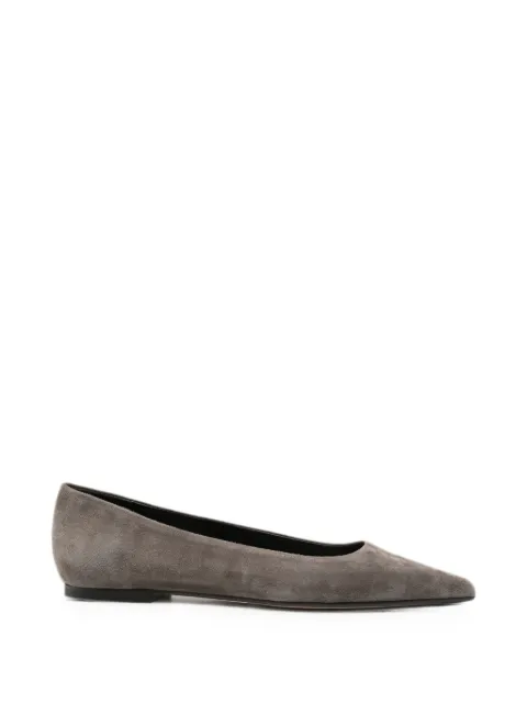 Aeyde Cassy pointed-toe pumps Grey A11FL0113009052226