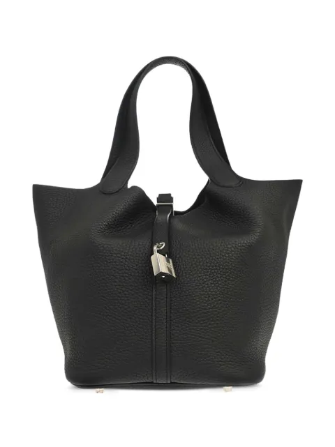 Hermès Pre-Owned 2017 MM Picotin Lock 22 tote bag Black 179097