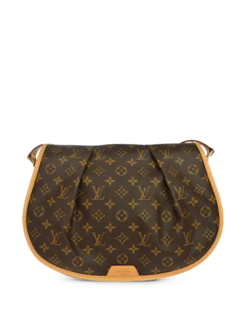 Louis Vuitton Pre-Owned 2015 Menilmontant MM large shoulder bag Brown 179251