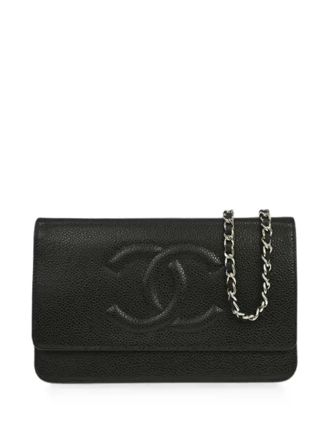 CHANEL Pre-Owned 2014 Timeless WOC mini bag Black 179127