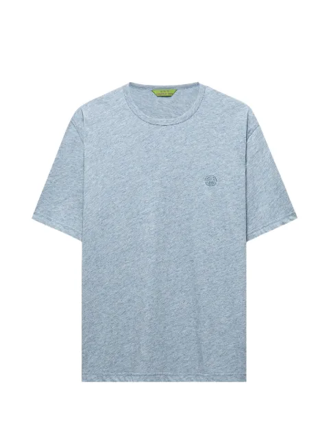 Shanghai Tang Shou embroidered T-shirt Grey B3MRI139BL