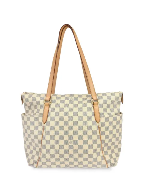 Louis Vuitton Pre-Owned 2011 MM Damier Azur Totally tote bag Neutrals 179069