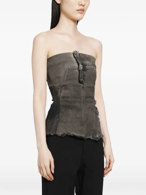 Rick Owens Tower buster top Grey RP02F5127S