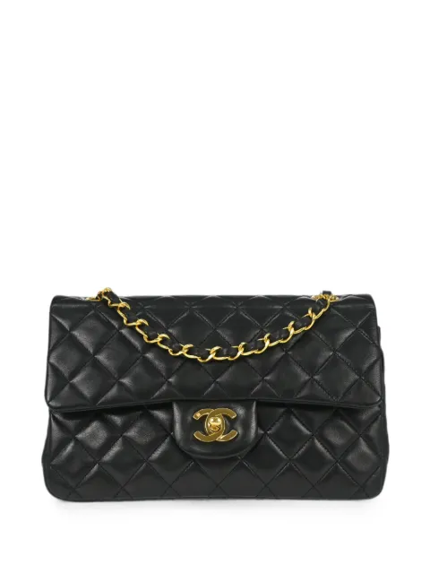 CHANEL Pre-Owned 1990 Classic Double Flap shoulder bag Black 179063