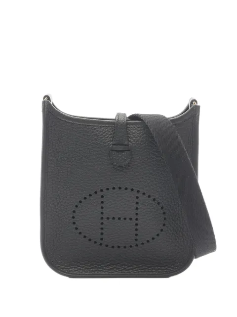 Hermès Pre-Owned 2025 Clemence Evelyne Amazone 16 crossbody bag Black VW4VHYI611R72ZYZ