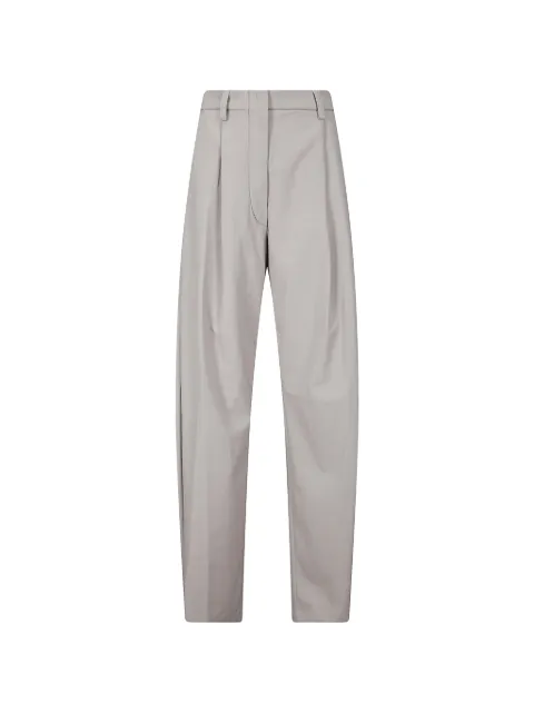 THELATEST pleated tailored trousers Neutrals TLWE3111W0206ABTP
