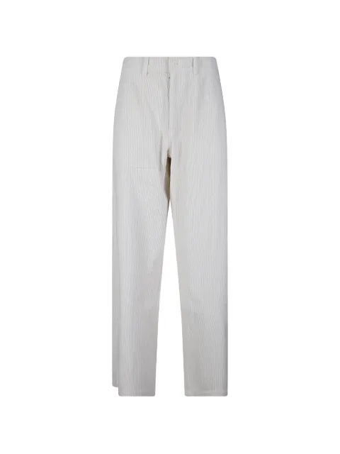 Labo Art Panta Sbam corduroy palazzo pants White L972FP01403326W