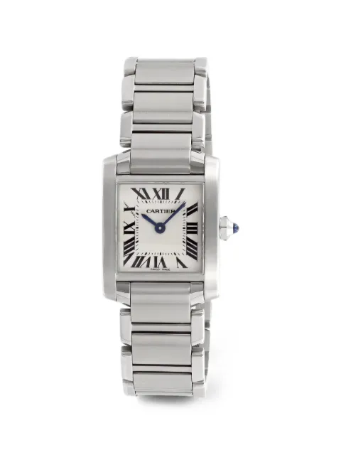 Cartier Tank Française 20mm watch Neutrals 2384