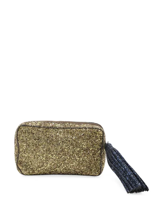 Anya Hindmarch Twinkle tassel clutch bag Gold TONPUGBBA123895W