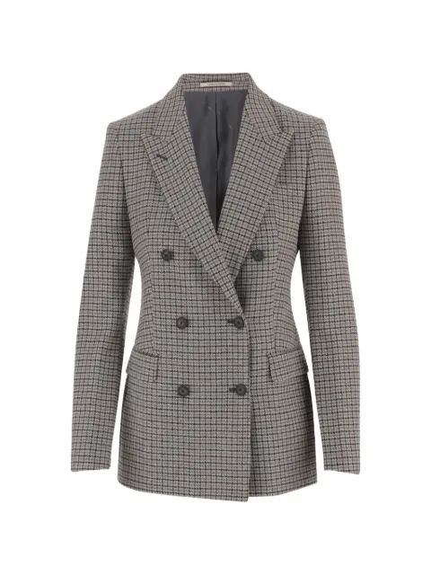 Tagliatore double-breasted houndstooth blazer Neutrals JPARIGI10B340372EG950