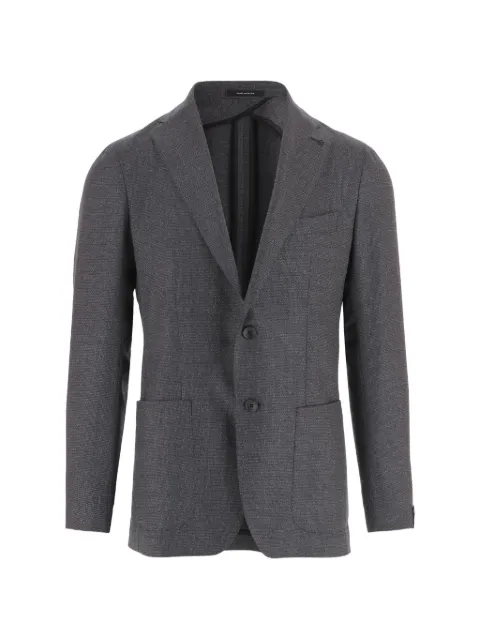 Tagliatore single-breasted virgin wool blazer Grey 1SHO22K060109S1076