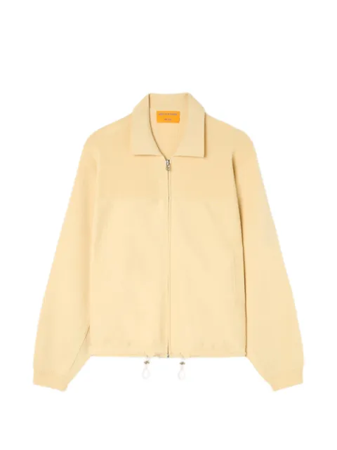 Guest In Residence zip-up drawstring jacket Yellow W43434LF