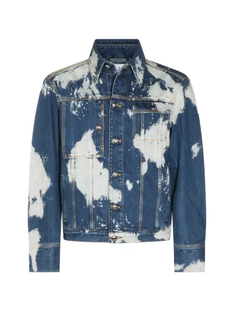 Vivienne Westwood bleach-effect denim jacket Blue 2801000IW01LY