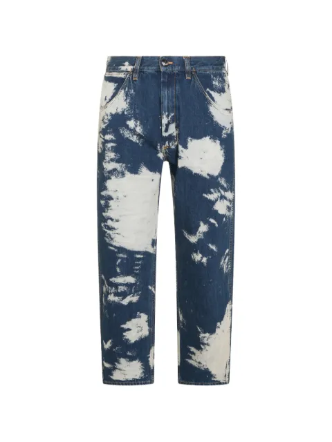 Vivienne Westwood bleach-effect straight-leg jeans Blue 3902000NW01LYK409