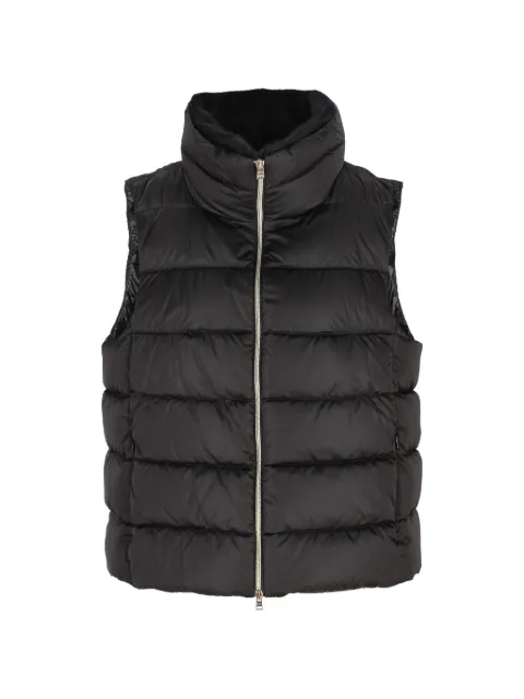 Herno quilted high-neck gilet Black PI002271D12170Z9300