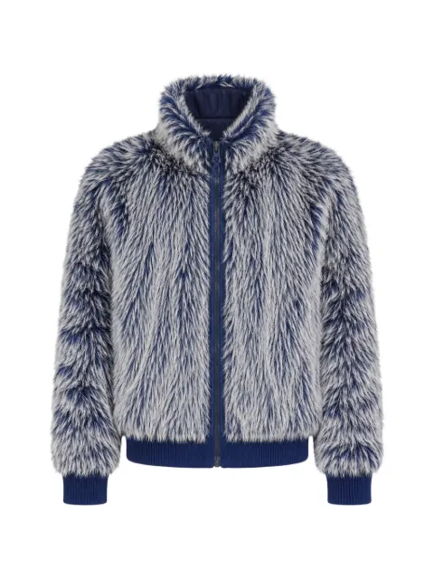 Diesel shaggy winter jacket Grey A227860SIBR