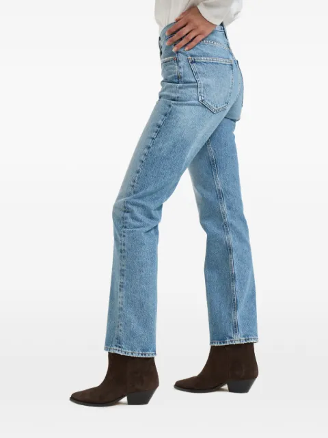 AGOLDE distressed straight-leg jeans Blue A1401371